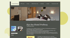 Desktop Screenshot of hostel-freiburg.eu